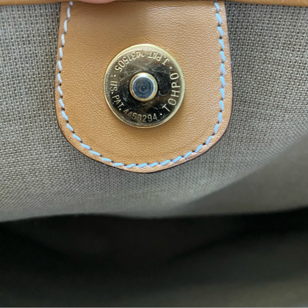 VINTAGE Gucci Micro GG Monogram Cream Tote - Picture 13 of 14